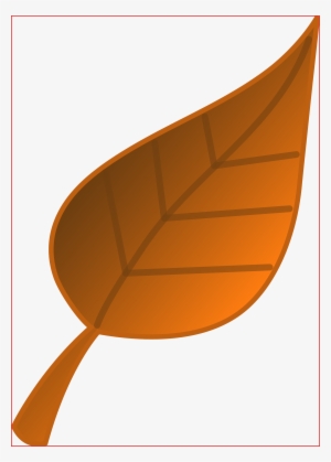 Lovely Fall Leaf Border Resume Pdf - Brown Leaf Clip Art #3045524