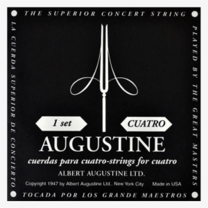 Augustine Cuatro Strings - Augustine Black Strings #3045733