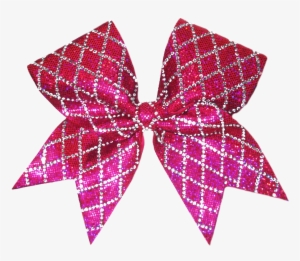 Pink Diamond Cheer Bow - Cheerleading #3045959