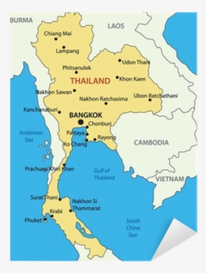 Thailand Kaart #3046004