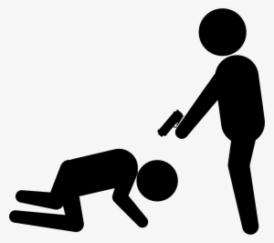 Criminal Pointing A Gun To A Victim On The Floor Comments - Apuntando Con Un Arma #3046091