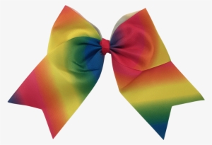 Cheer Bow - Ombre - Hair Clips - Ponytails And Fairytales - Symmetry #3046443