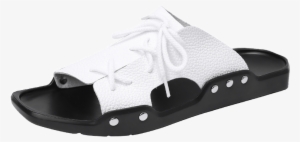 Men Lace Up Slippers Summer Style Cool Brand Casual - Flip-flops #3046461