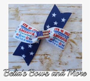 4th Of July 5" Wide Pinwheel Hair Bow - Hair #3046485