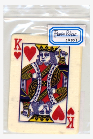 Test Manufacturer Flash Poker Card King Of Hearts (ten #3046650