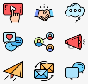 Communication 50 Icons - Marketing #3046710