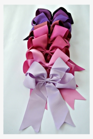 6 Inch Ponytail Hair Bow - Hair #3046712