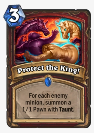 Protect The King Card - Hearthstone Protect The King #3046806