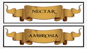 Percy Jackson Printable - Percy Jackson Ambrosia Label #3047062