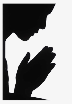 0 B8bbe 59294270 Orig - Woman Praying Silhouette #3047200