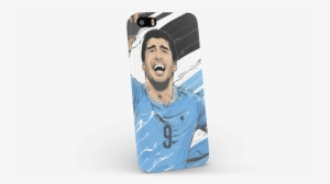 Dailyobjects Luis Suarez Uruguay Case For Iphone 5/5s - Football Stars Luis Suarez Uruguay #3047314