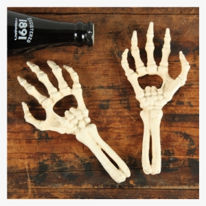 Skeleton Hands Bottle Openers - Homart Vintage Style Cast Iron Skeleton Hand Bottle #3048484