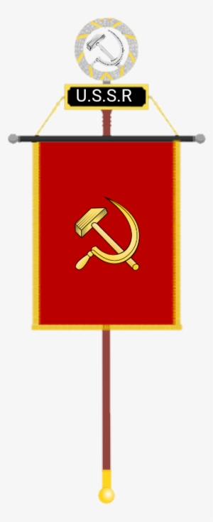 The Soviet Union Flag In Vexilliod Style - Traffic Sign #3048613