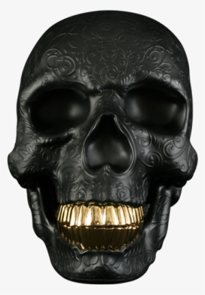 T10xl014-2 - Skull With Gold Teeth #3049146