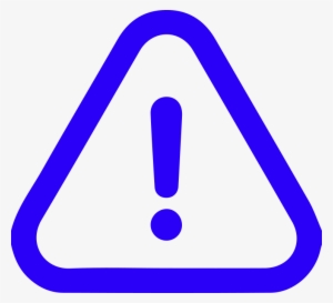 Icon - Transparent Warning Png #3049223