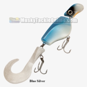 Headbanger Lures - Headbanger Tail Floating | Plug | Blue/silver | 23cm #3049603