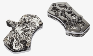 Graffiti Passenger Floorboard With The Top Plate In - Earrings #3049757