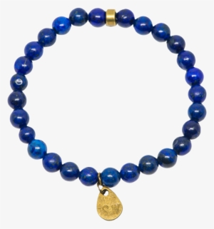 Lapis Lazuli With Hand-stamped Pendant #3049884