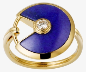 Amulette De Cartier Ring, Small Modelyellow Gold, Lapis #3050406