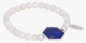 Moonstone Lapis Lazuli Bracelet - Bracelet #3050571