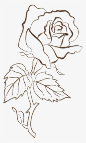 Fine Gold Flowers (424x700, 172kb) - Drawing #3050850