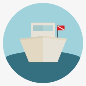 Dive Boat Icon - Boat Icon Png #3051133