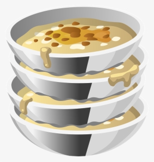 Dish Clipart Stack Dish - Food #3051329