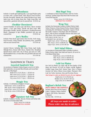 Deli Subs Sandwiches 14"x10" Store Retail Food Counter/wall #3051454