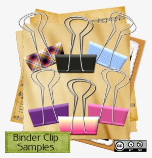 Binder Clip Samples - Cork Board #3051685
