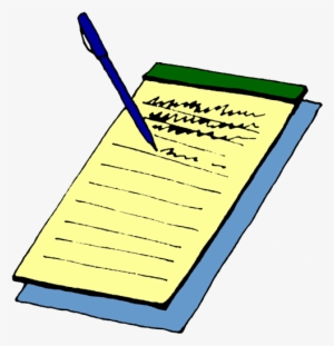 Signing, Legalpad - Pen And Pad Cartoon #3051949