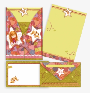 Letter Paper Set - Argus Školní Box Na Sešity Miss Molly A4 #3052653