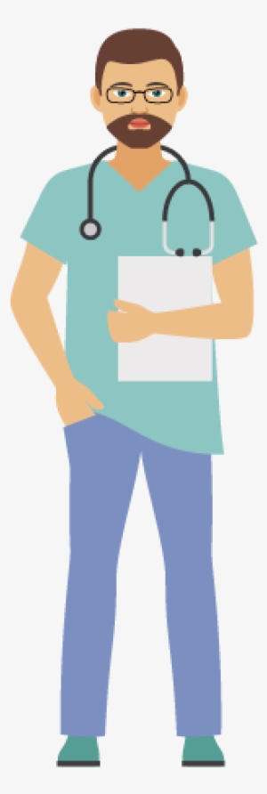 Doctors - Medical Assistant Cartoon Male #3053382
