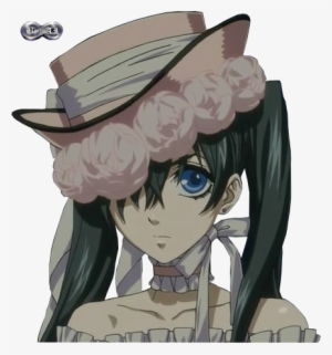 Render ~ciel Phantomhive [vestido De Chica]~ ~kuroshitsuji~ - Cartoon #3053924