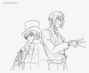 Black Butler Coloring Sheets - If Sebastian Michaelis Was Human #3054230