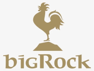 Big Rock Logo Png Transparent - Gold #3054393