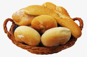 Burger Bread Png Clip Art - Cesta De Pão Png #3054519