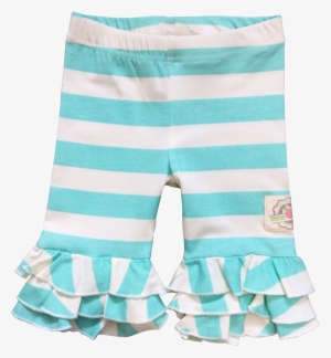 Infant Triple Ruffle Leggings-stripe - Infant #3054558