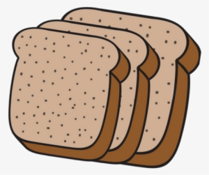 Clipart, Bread Clipart 19 Clipart Bread Clip Black - Grain #3054595