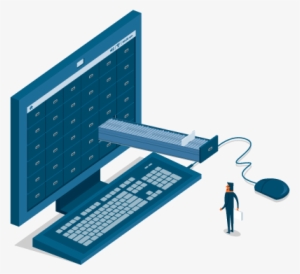 Document Management Software Solutions - Electronic Document Management System Png #3055069