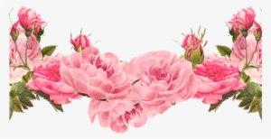 Flowers Borders Clipart Divider - Flower Border Clear Background #3055161