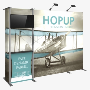 Hopup 10ft Full Height Tension Fabric Backwall And - Hopup Dimensional Kit 03 4x3 #3055378