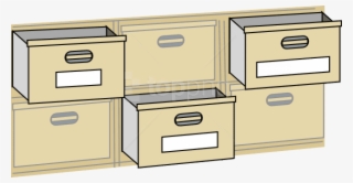 Free File Cabnet Drawers Free File Cabnet Drawers - Drawers Clipart #3055602