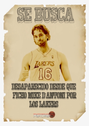 Se Busca A Pau Gasol - Lakers #3055942