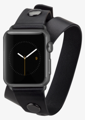 Apple Watch 38mm Black Wrap - Hermes Black Apple Watch Band #3055943 Apple Watch 38mm Black Wrap - Hermes Black Apple Watch Band #3055943
