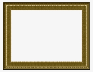 Picture Frame, Frame, Outline, Brown, Beads, Texture - Brown #3056172