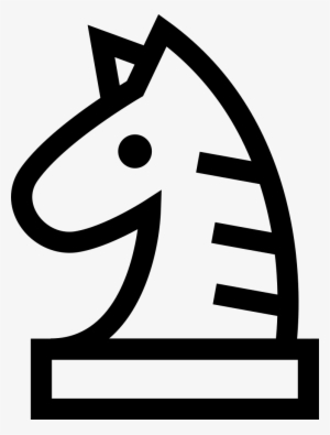 Knight Chess Piece Outline - Knight #3056651