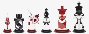 Left To Right - Alice In Wonderland Chess Png #3056959
