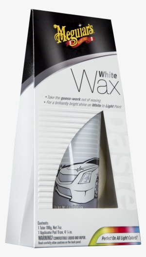 White Wax - Meguiar's White (light) Wax Car Cosmetics #3057133