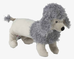 Poochrageous Poodle Dog Toy - Petrageous Poochrageous Poodle Dog Toy - Gray - One #3057186