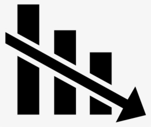 Stats Icon Png - Graphic Descending #3057671
